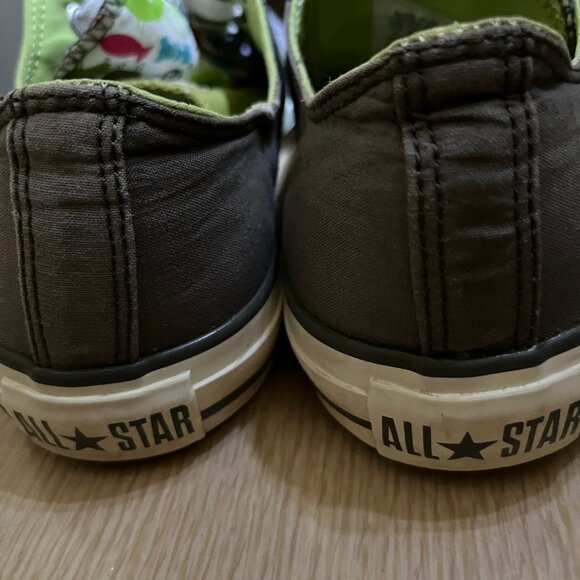 EUC CTAS Converse OX Low Double Tongue KICKS (9M/11W) 508562F - Picture 6 of 7